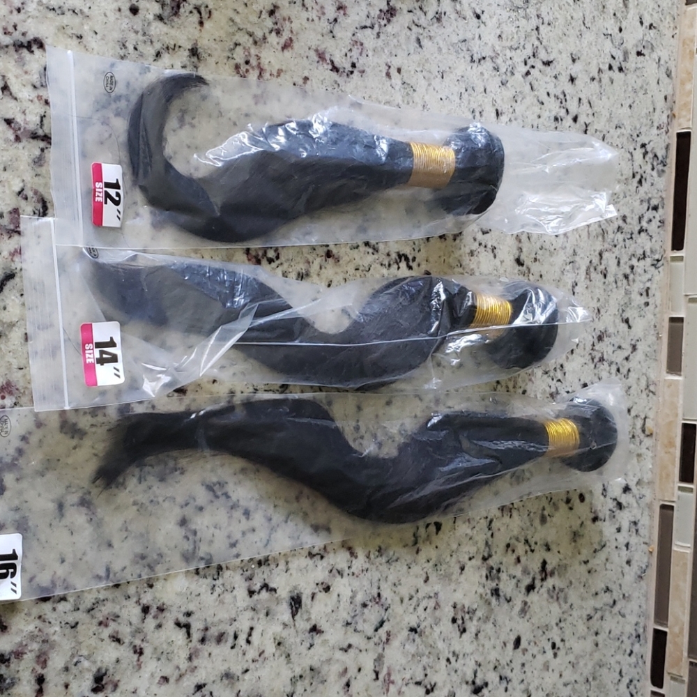 100% virgin straight hair